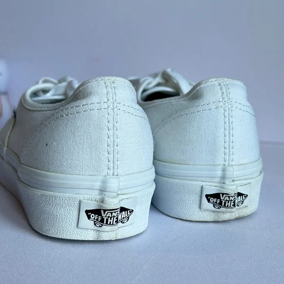 Vans Authentic Skate Women’s Shoe Size: 5.5 True White - Picture 10 of 14